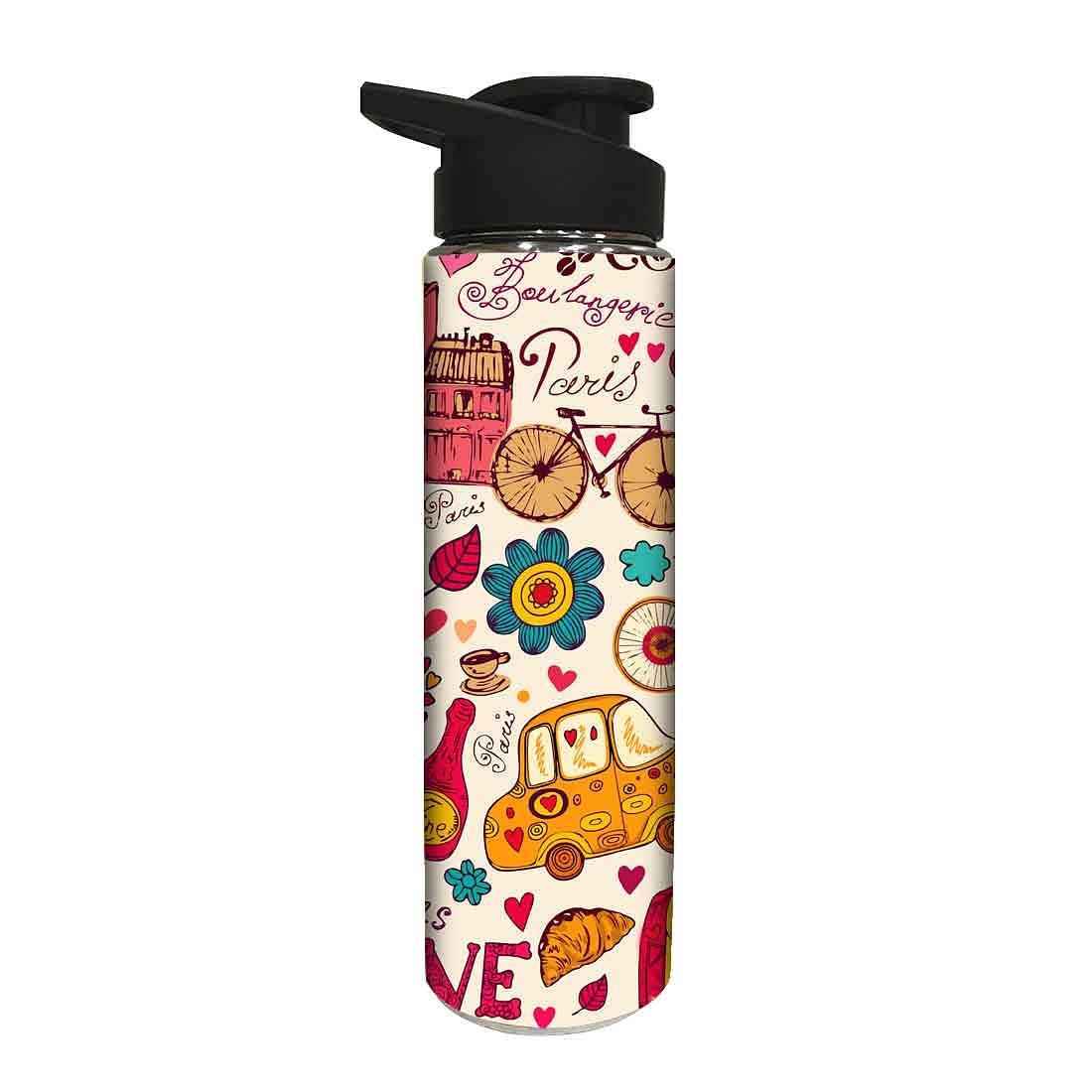 Designer Steel Sipper Bottle for Child - Paris - Image 2