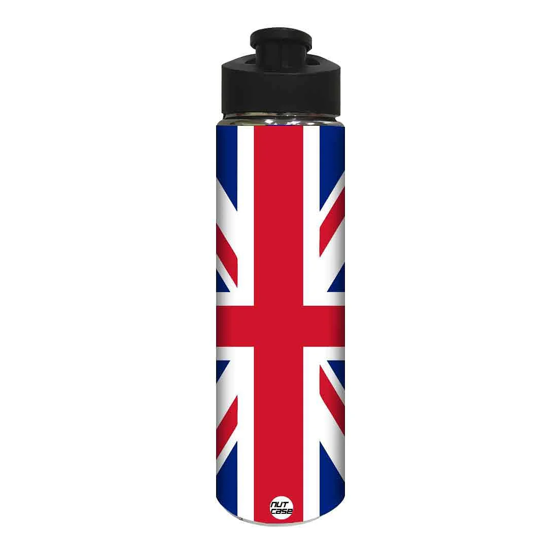 Stainless Steel Sipper Bottle - England Flag