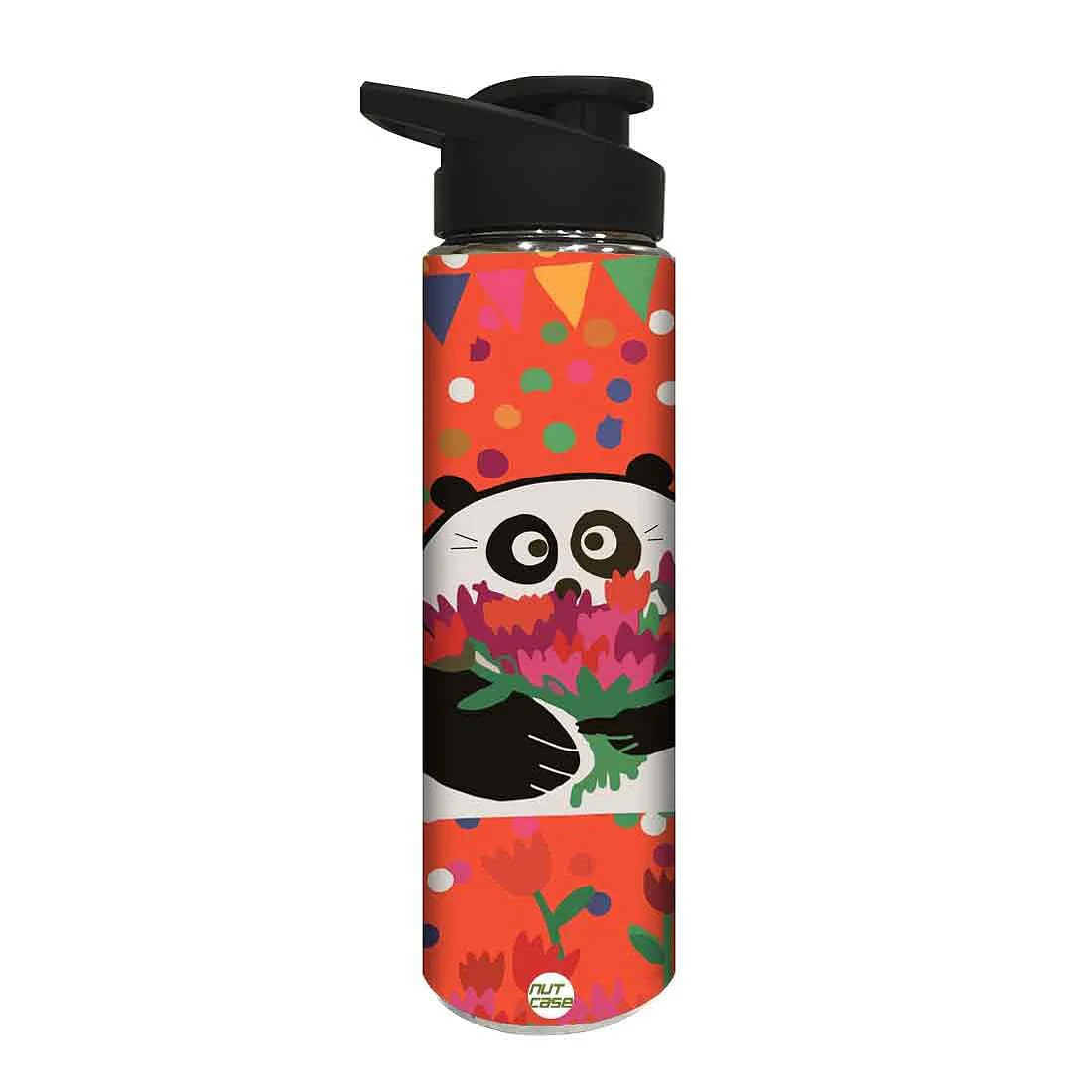 Sipper Stainless Water Bottle for Boy - Cute Panda - Image 2