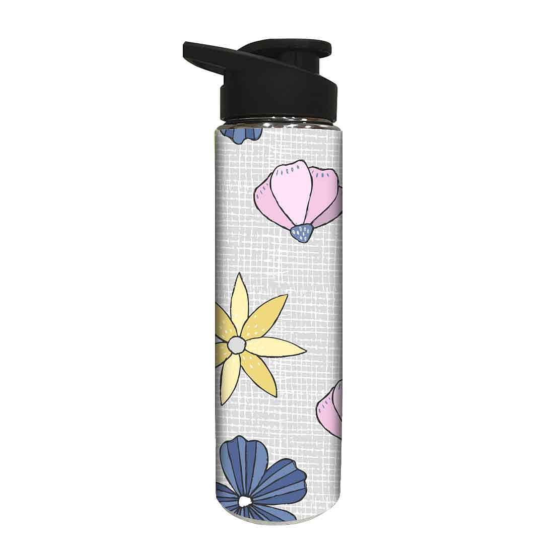 Stainless Steel Sipper Bottle - Pink Floral - Image 2