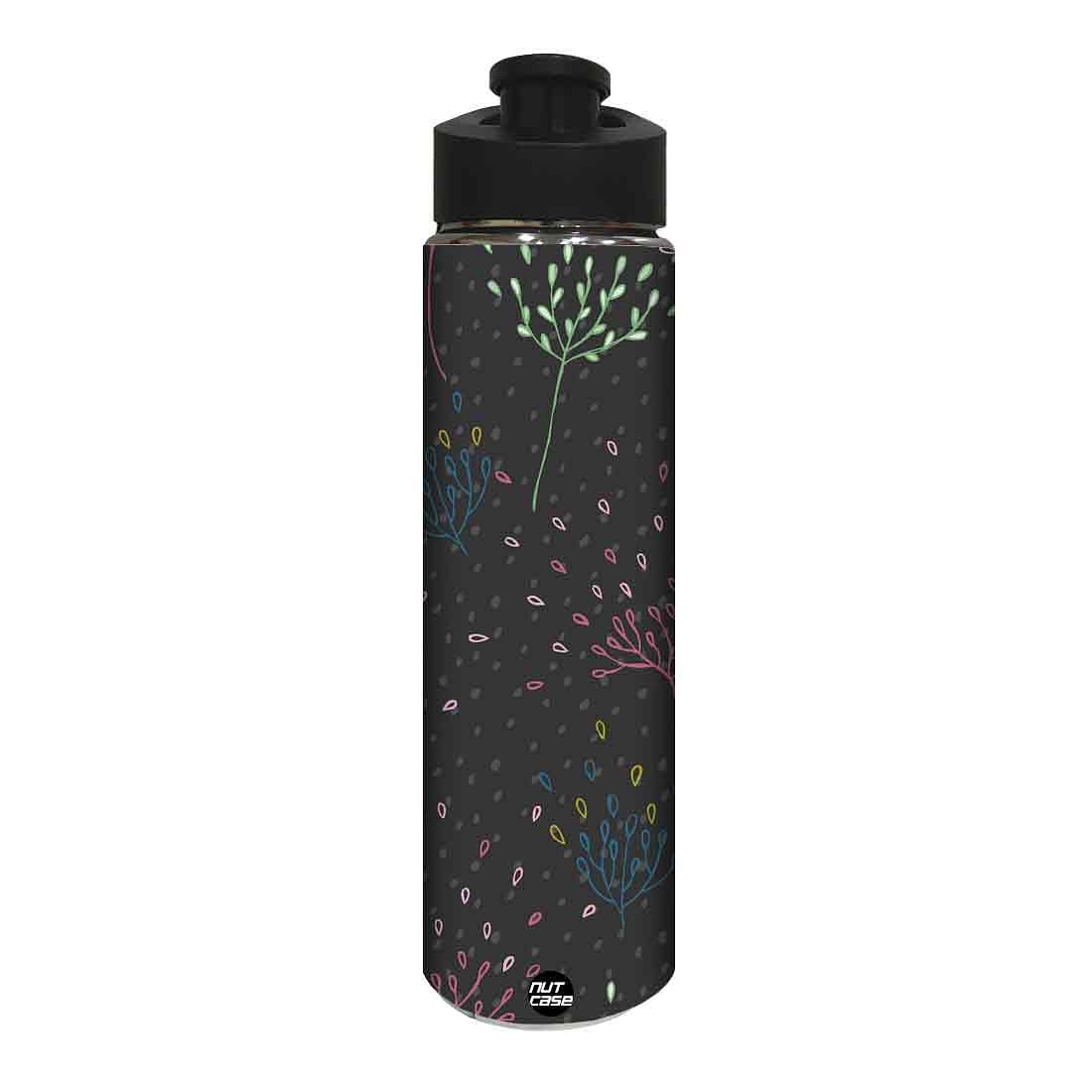 Designer Sipper Bottle for Kids -  Beautiful Green Leaf