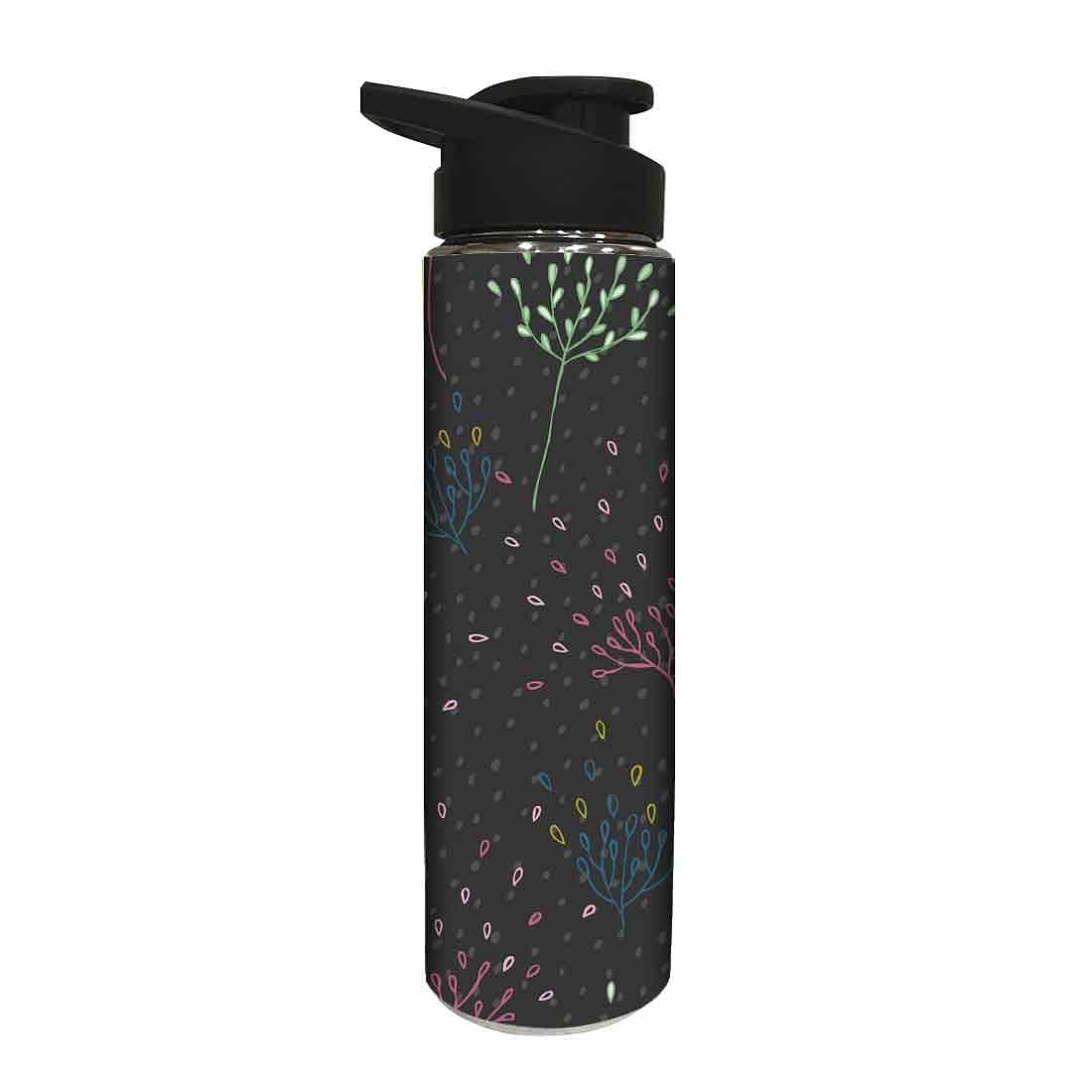 Designer Sipper Bottle for Kids -  Beautiful Green Leaf - Image 2