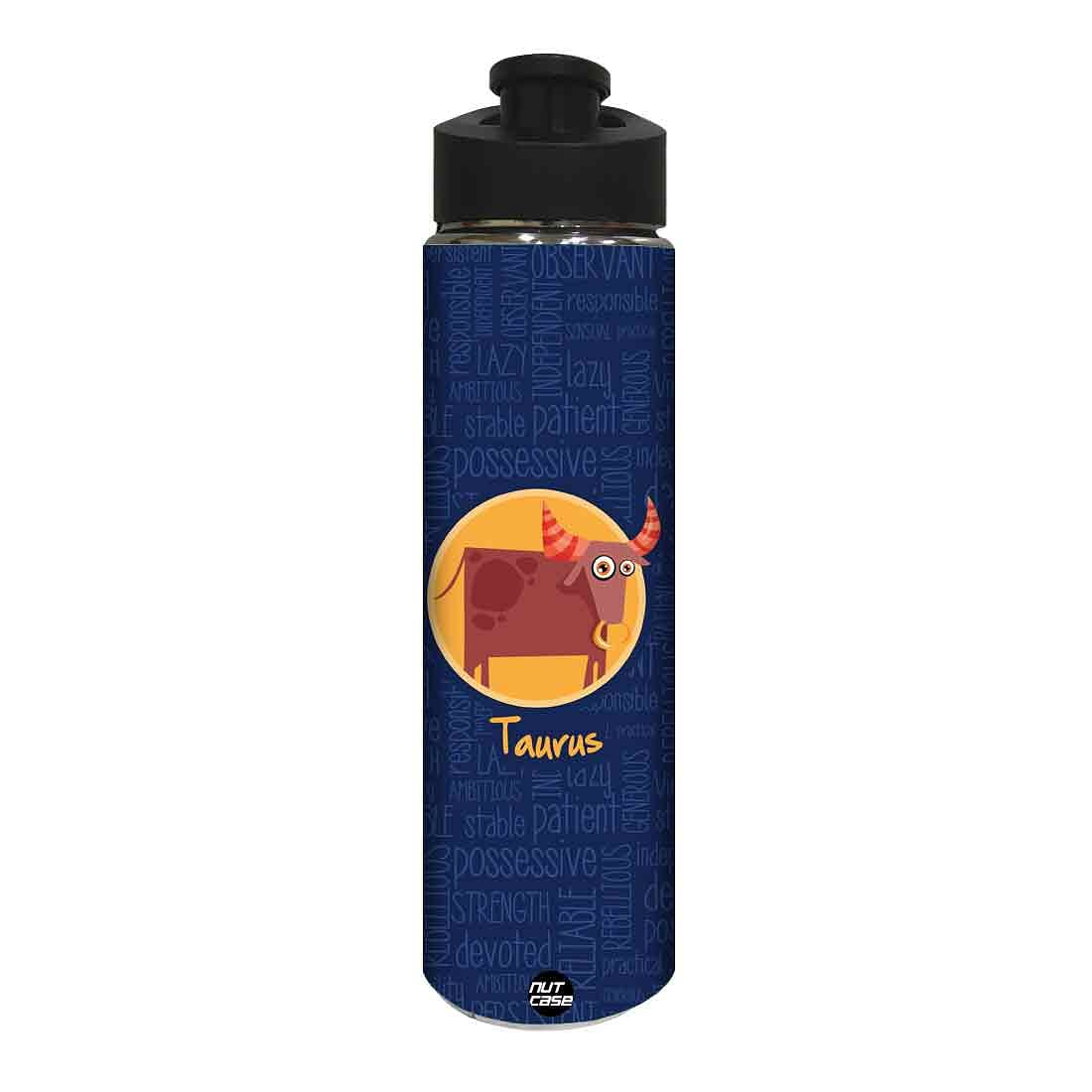 Stainless Steel Sipper Bottle - Taurus
