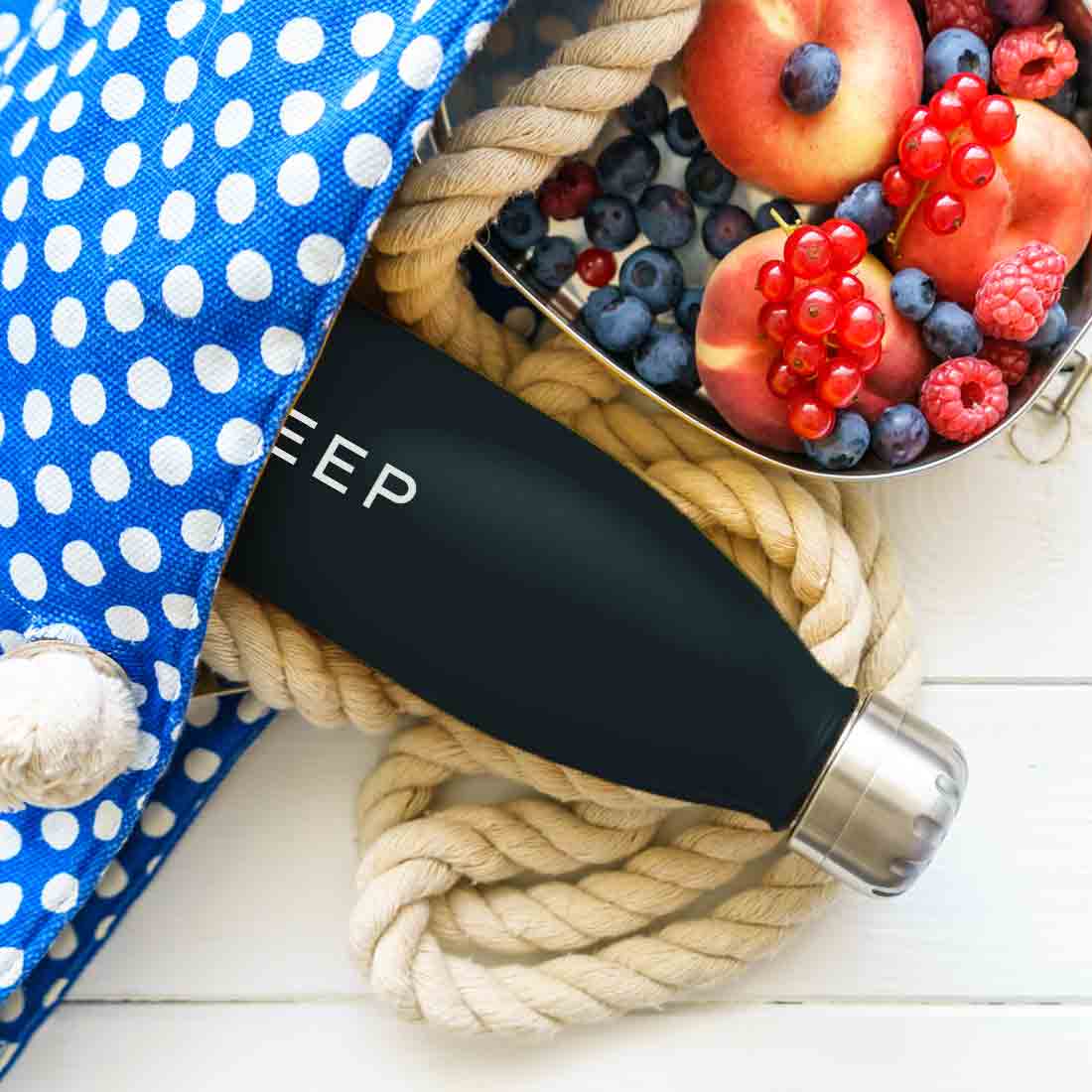 Custom Water Bottle Hot and Cold Liquids Double Insulated Thermos - 500ml - Image 8