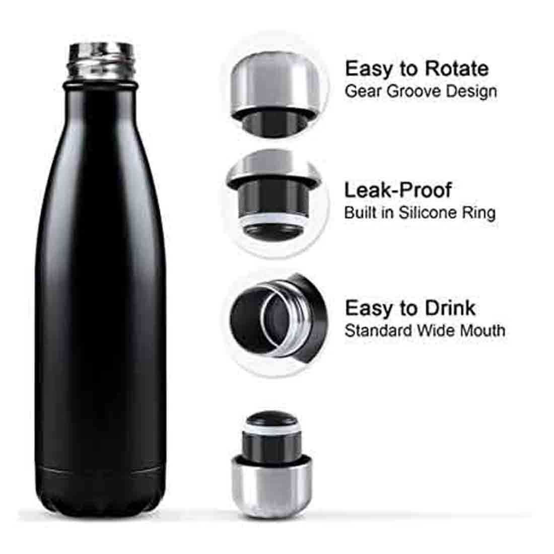 Custom Water Bottle Hot and Cold Liquids Double Insulated Thermos - 500ml - Image 9