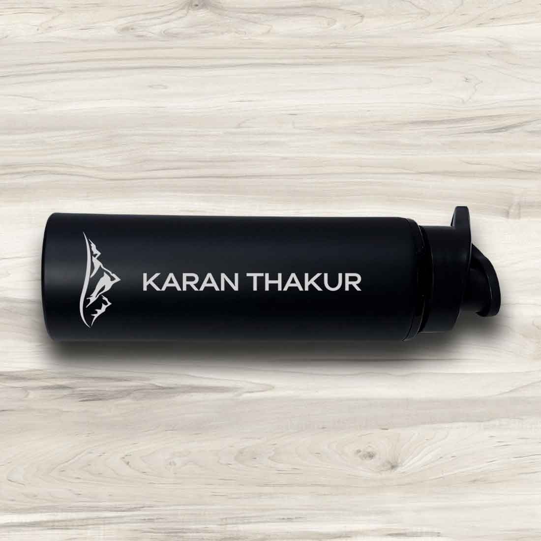 Custom Laser Engraved Water Bottles Stainless Steel for Office - Hill - Image 4