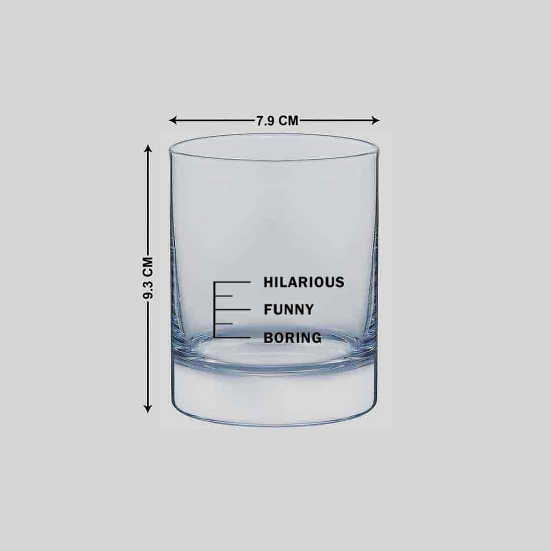 Whiskey Glass Bar Glass for Drinking Whisky Scotch - HILARIOUS FUNNY BORING - Image 10