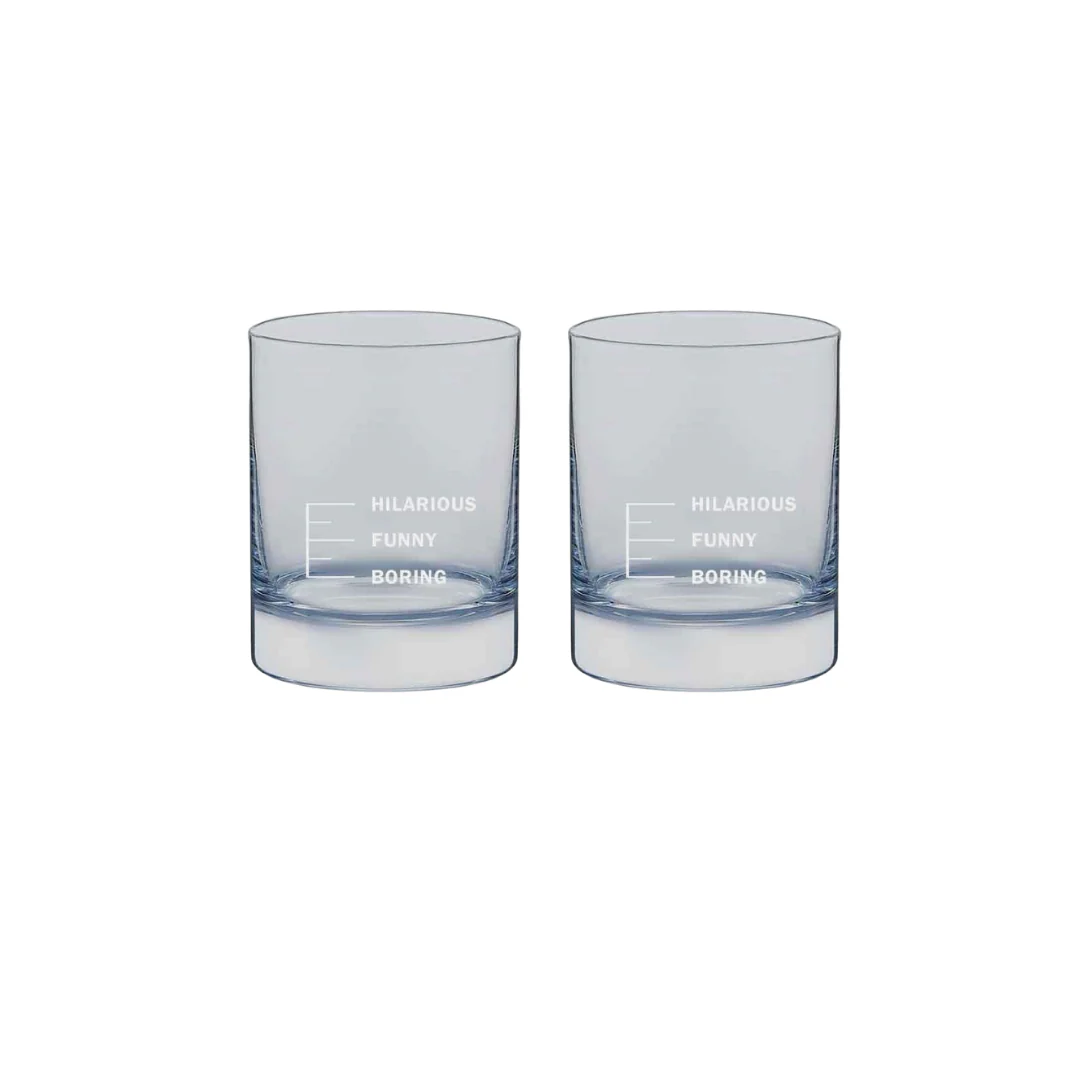 Whiskey Glass Bar Glass for Drinking Whisky Scotch - HILARIOUS FUNNY BORING - Image 8