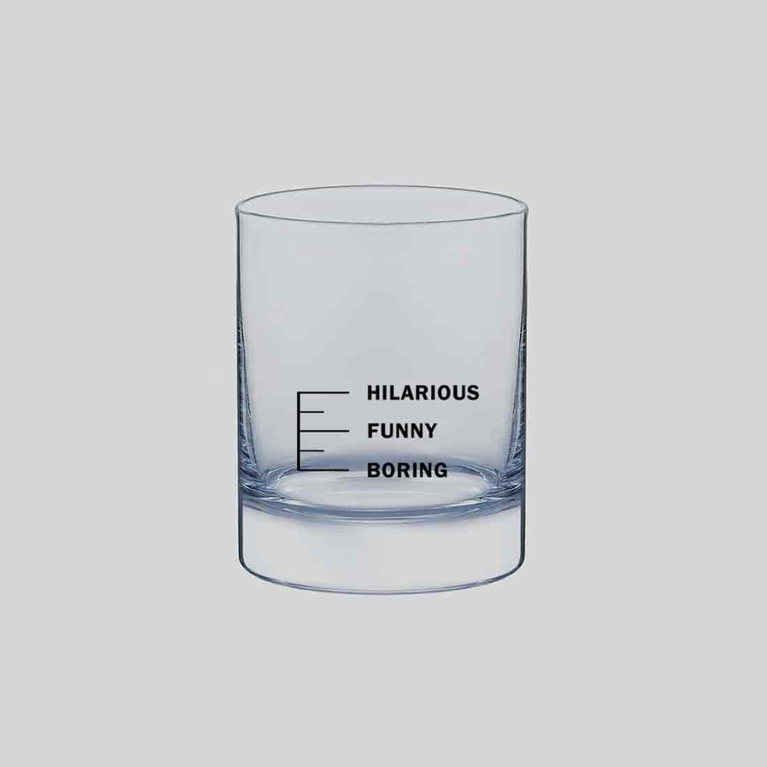 Whiskey Glass Bar Glass for Drinking Whisky Scotch - HILARIOUS FUNNY BORING - Image 9