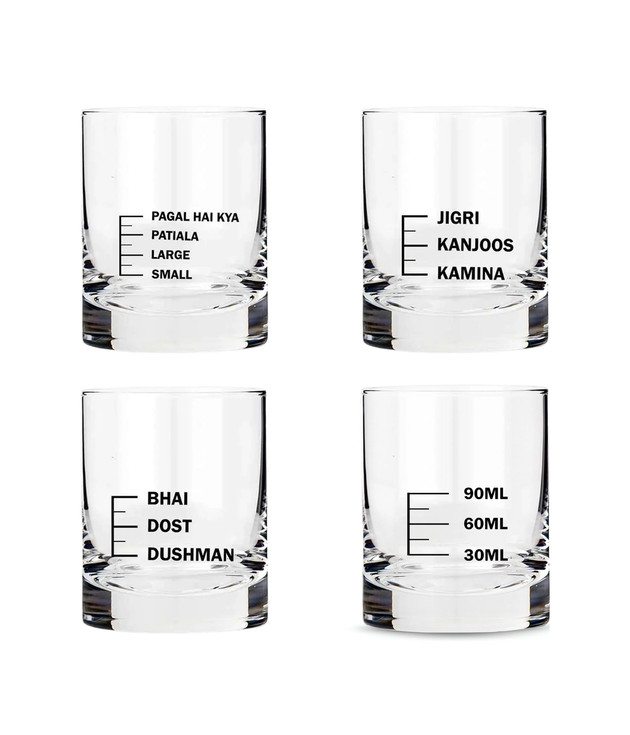 Whiskey Glasses Set Of 4 -  Anniversary Birthday Gift for Husband Bf - Funny Bar Gifts - Image 10