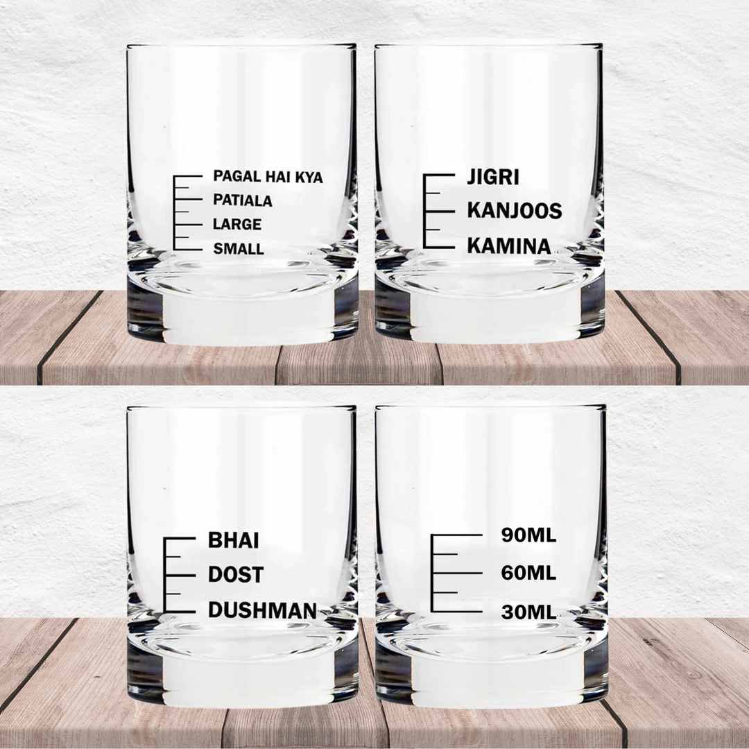 Whiskey Glasses Set Of 4 -  Anniversary Birthday Gift for Husband Bf - Funny Bar Gifts - Image 8