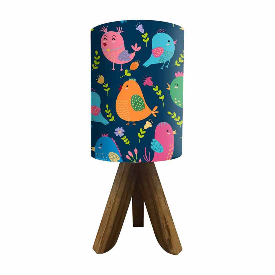 Mini Lamp for Kids Room-Wooden Tripod Light with 3w LED Bulb Included - Image 4