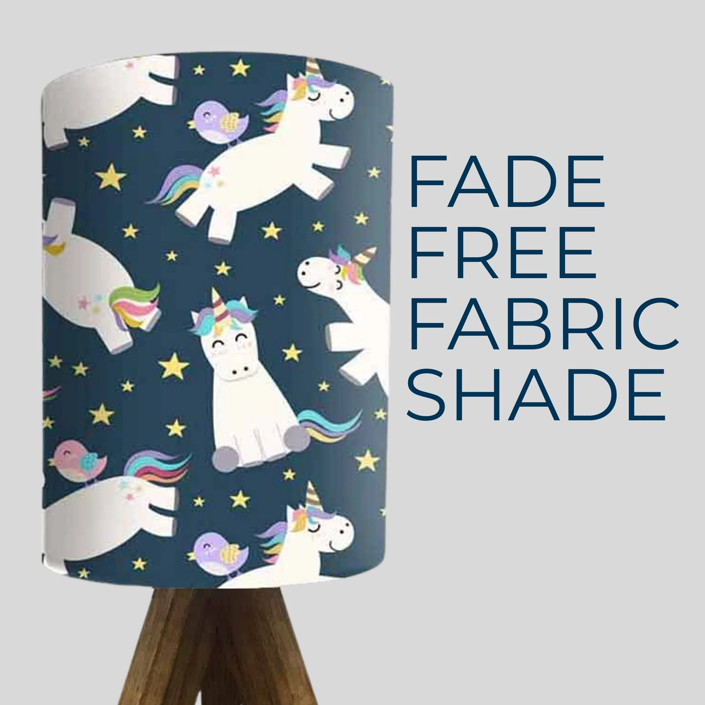 Wooden Study Lamp For Kids-White Unicorn (3W LED Bulb Included) - Image 3