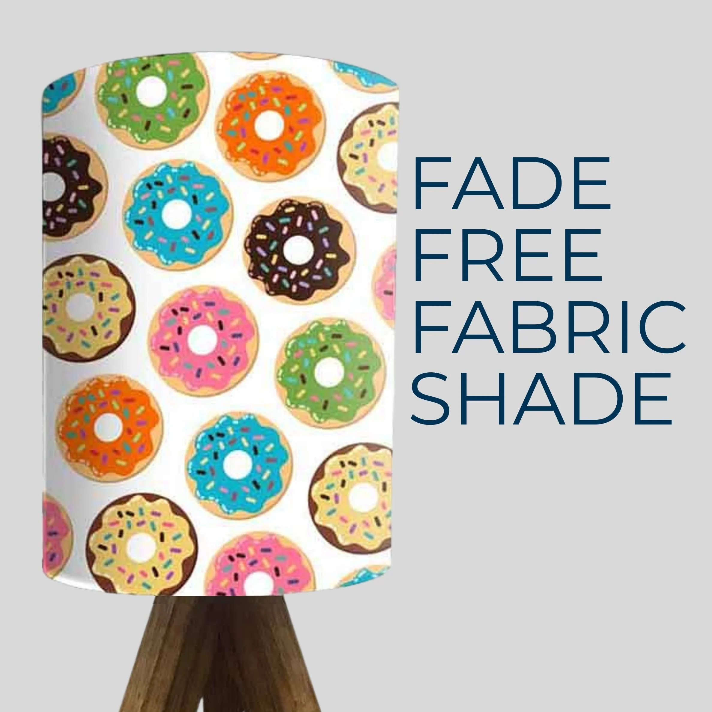 Wooden Base Lamp For Kids-Doughnut (3W LED Bulb Included) - Image 3