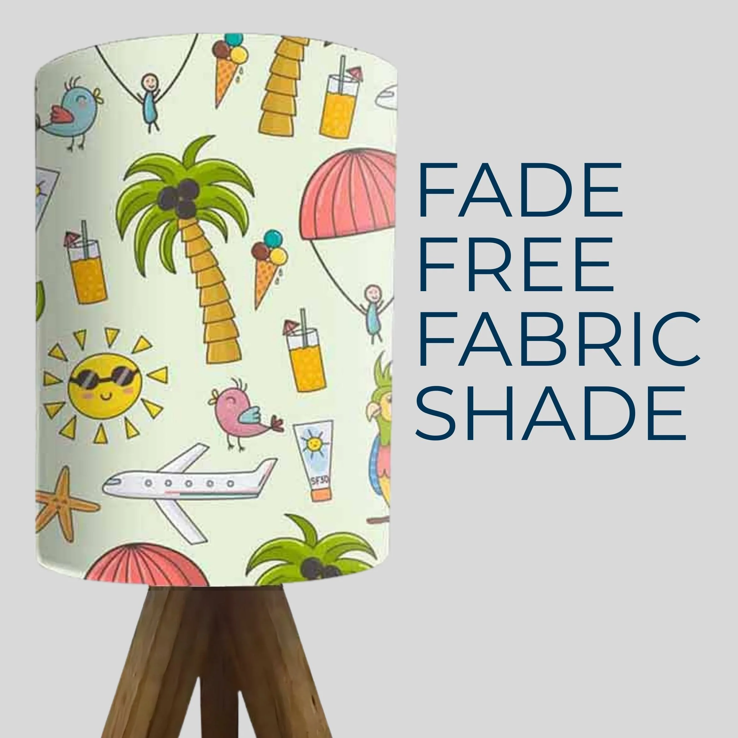 Wooden Led Lamp For Kids -Summer Collection (3W LED Bulb Included) - Image 3