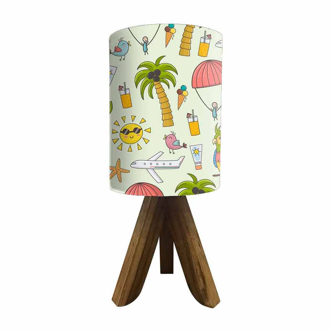 Wooden Led Lamp For Kids -Summer Collection (3W LED Bulb Included) - Image 4