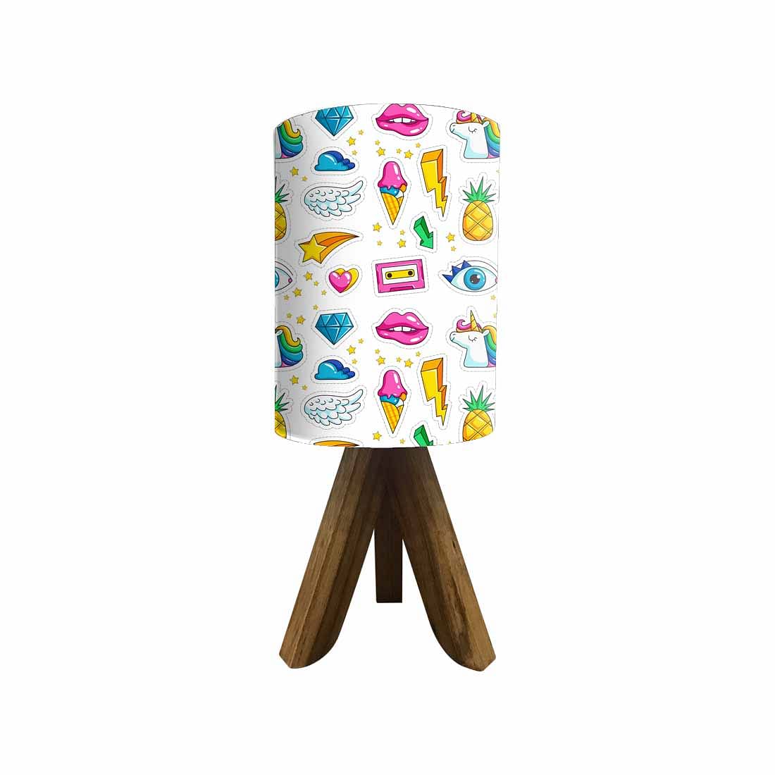 Wooden Stick Lamp base For Bedroom (3W LED Bulb Included) - Image 4