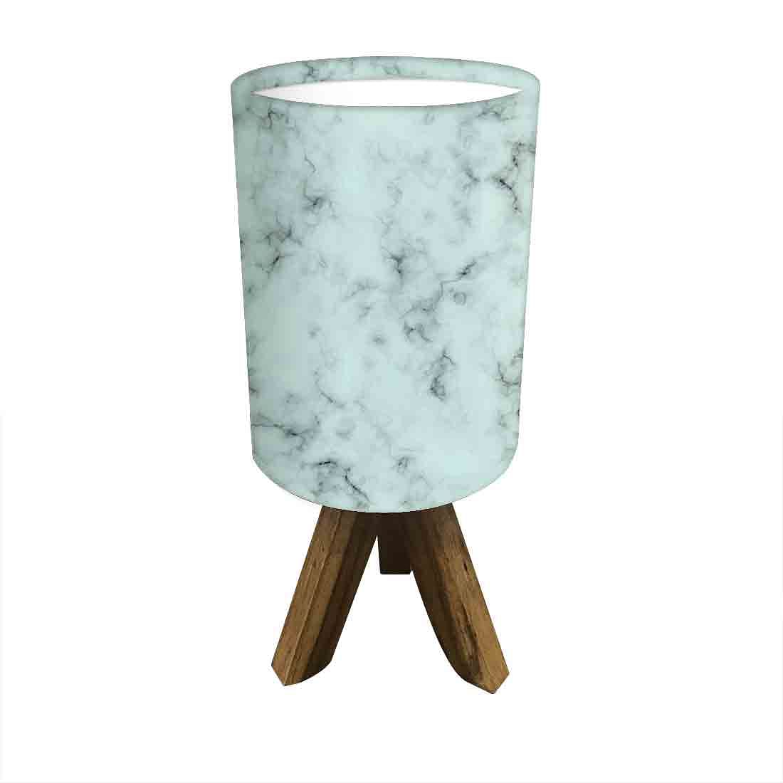 Wooden Table Lamps for living room For Bedroom-Smokes (3W LED Bulb Included) - Image 4