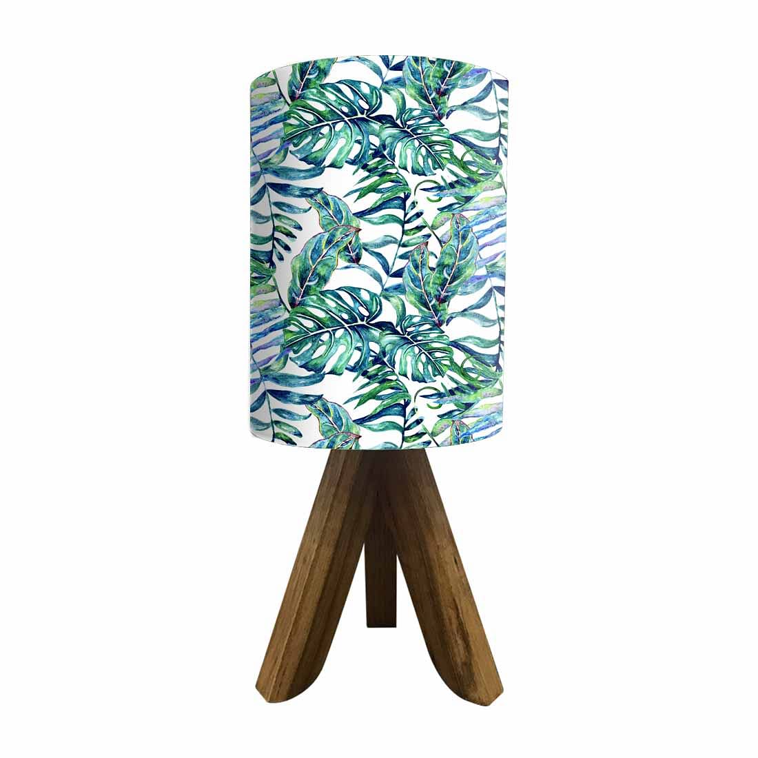 Wooden Study Table Lamp For Bedroom-Leaves (3W LED Bulb Included) - Image 5