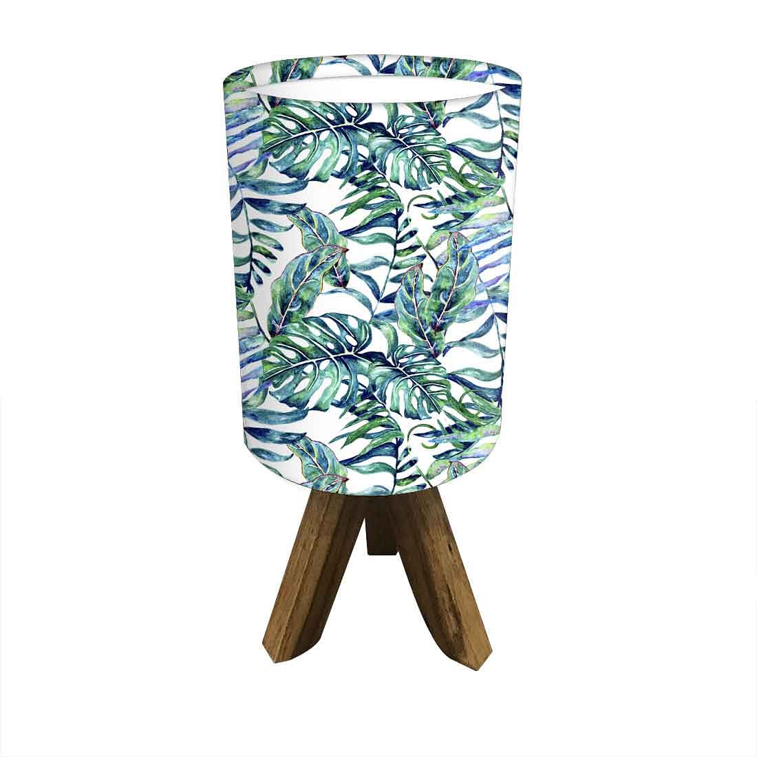 Wooden Study Table Lamp For Bedroom-Leaves (3W LED Bulb Included) - Image 6