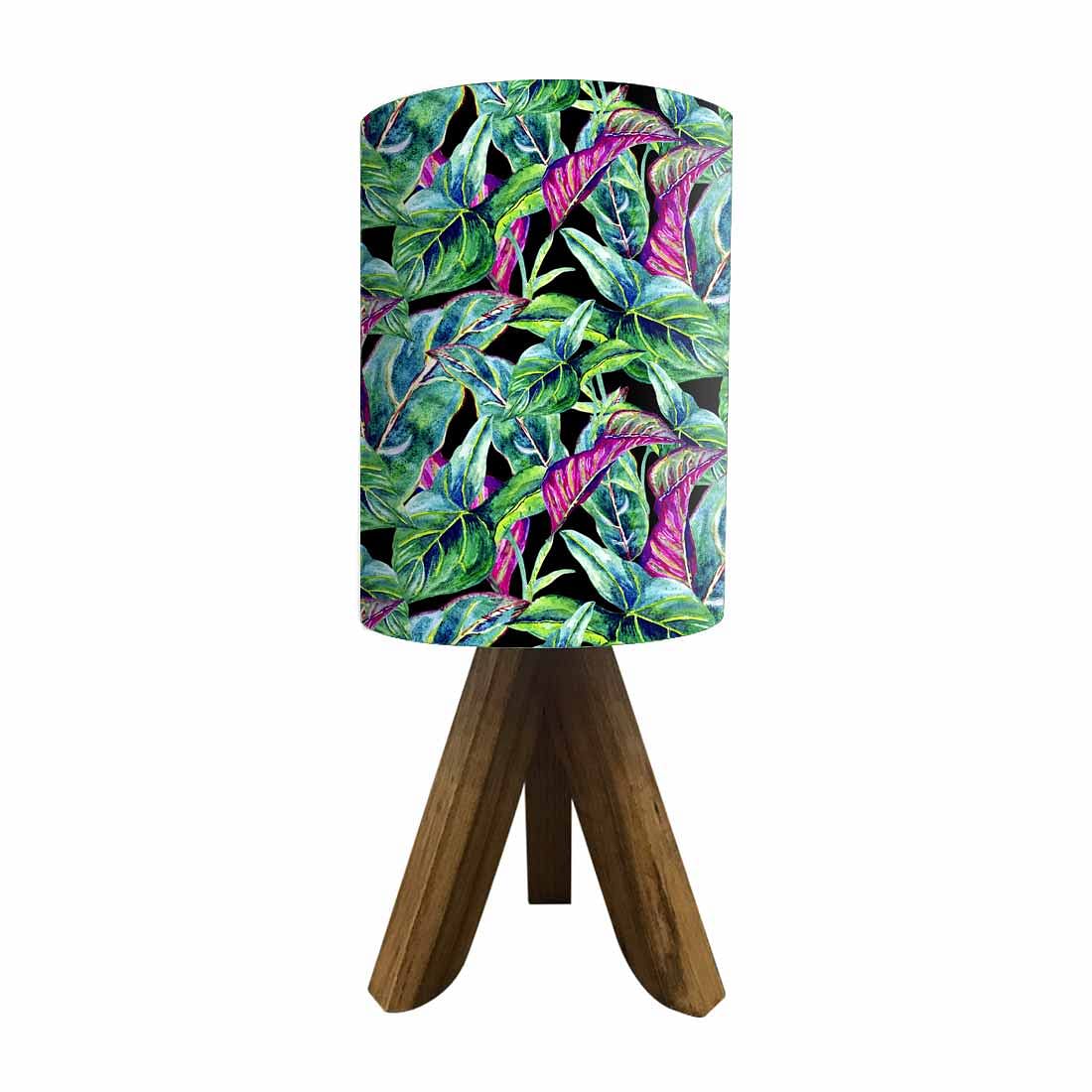 Wooden Lamp For Bedroom-Pinkish Leaves (3W LED Bulb Included) - Image 6