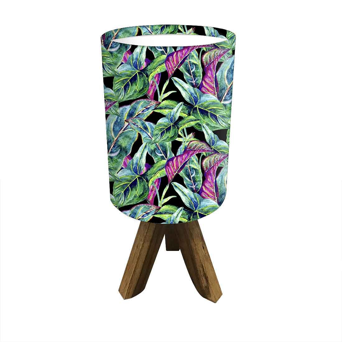 Wooden Lamp For Bedroom-Pinkish Leaves (3W LED Bulb Included) - Image 7