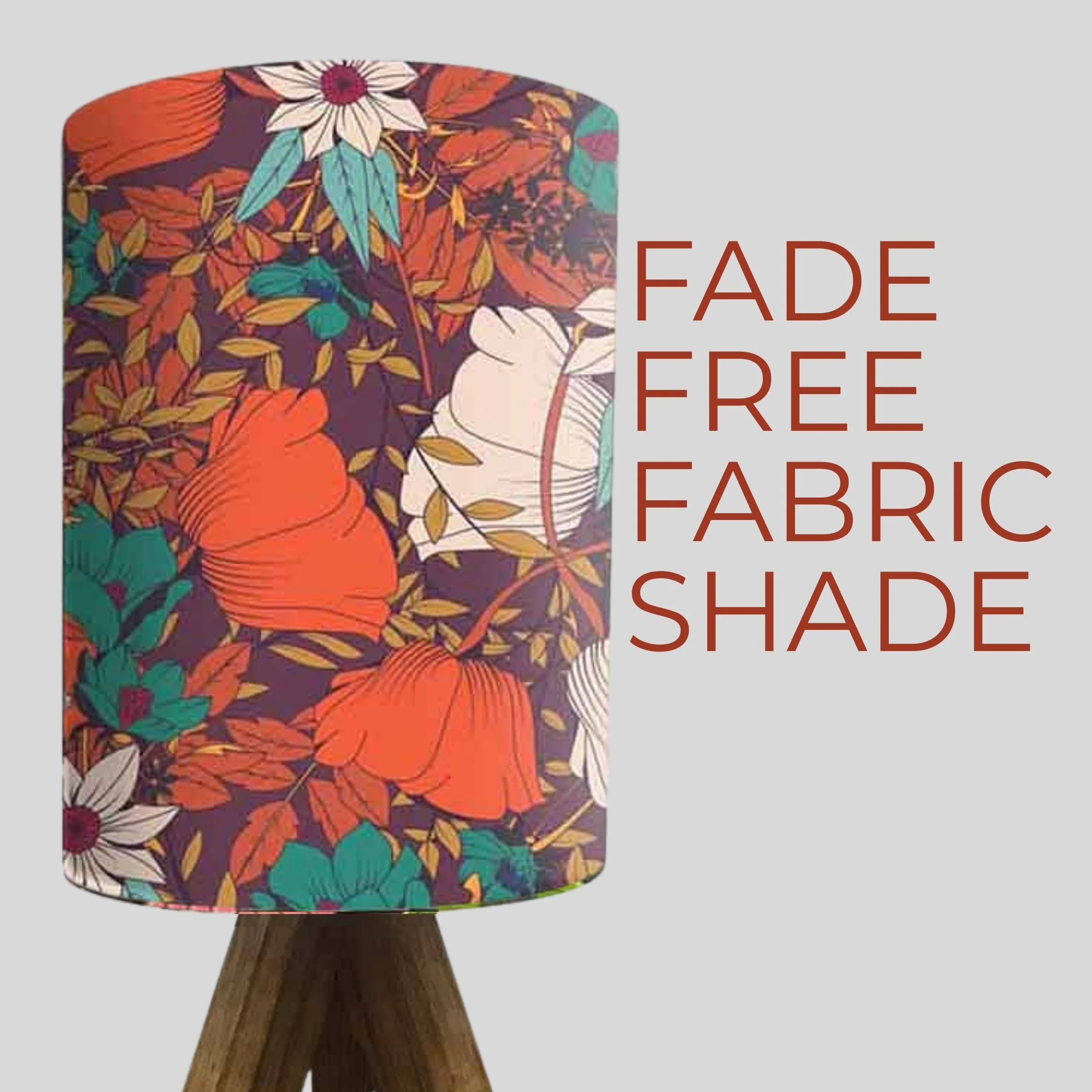Mini Wooden Lamp Table For Bedroom Living Room-Elegance Orange (3W LED Bulb Included) - Image 3