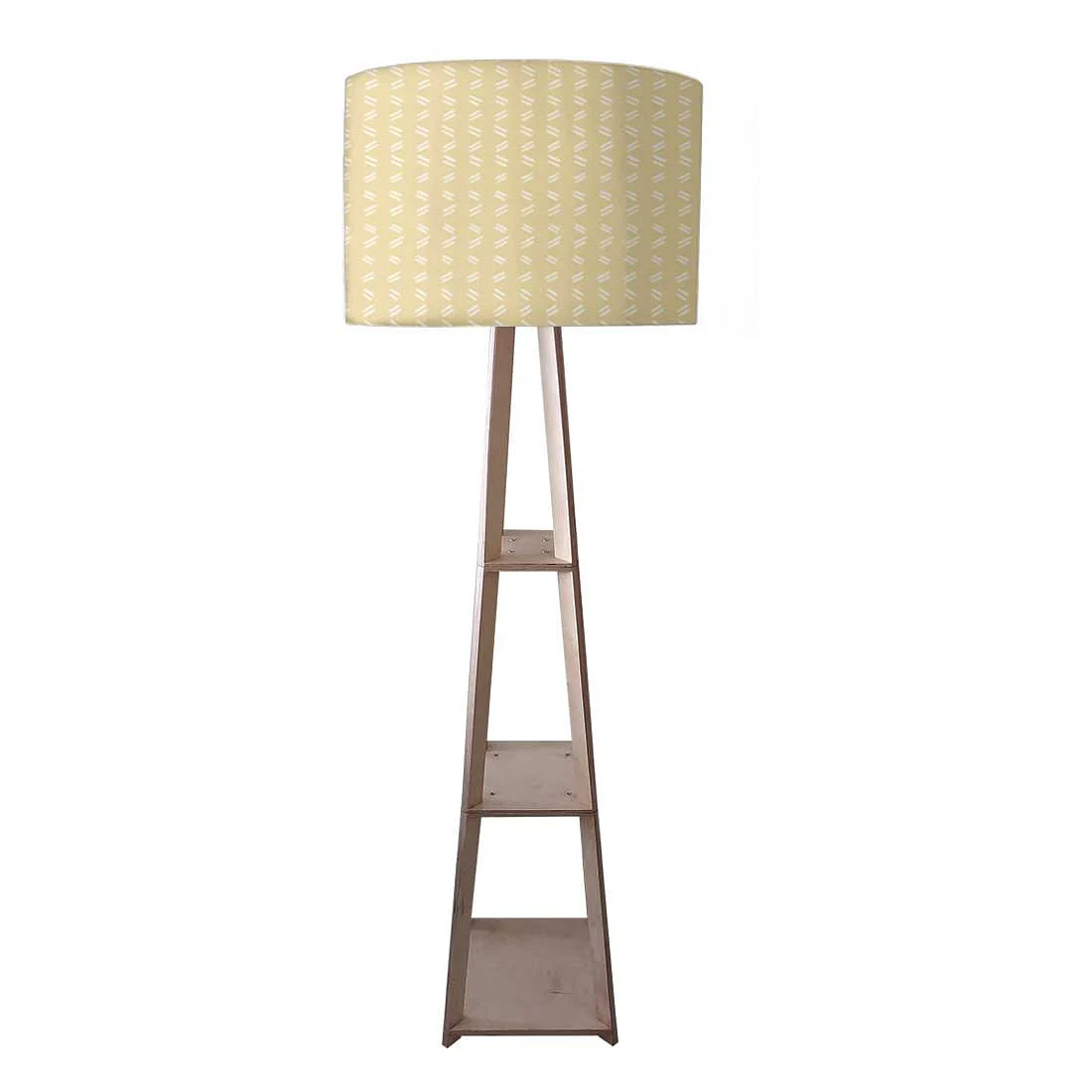 Standing Light Lamps for Bedside Lights- Yellow Shade - Image 3