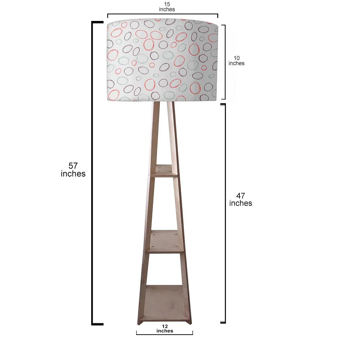 Tripod Floor Lamp - Dew Drops - Image 3