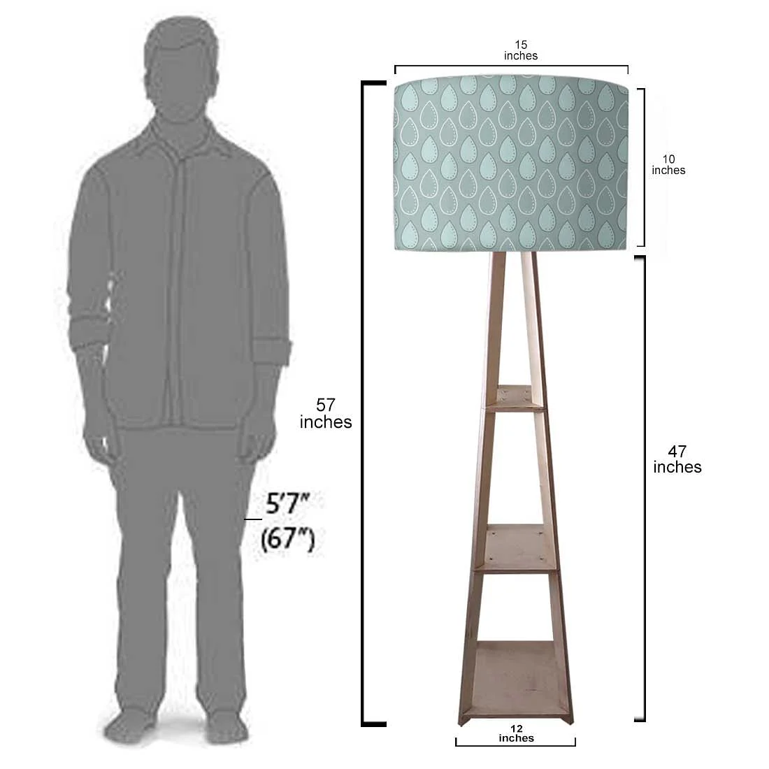 Floor Lamps For Bedroom  -   Drops - Image 7
