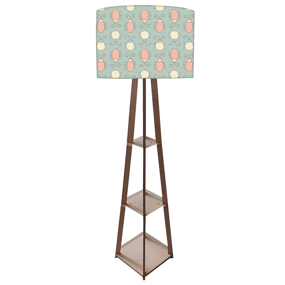 Small Wooden Floor Lamp - Cute Bugs - Image 4