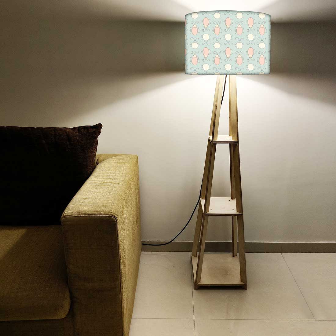 Small Wooden Floor Lamp - Cute Bugs - Image 5