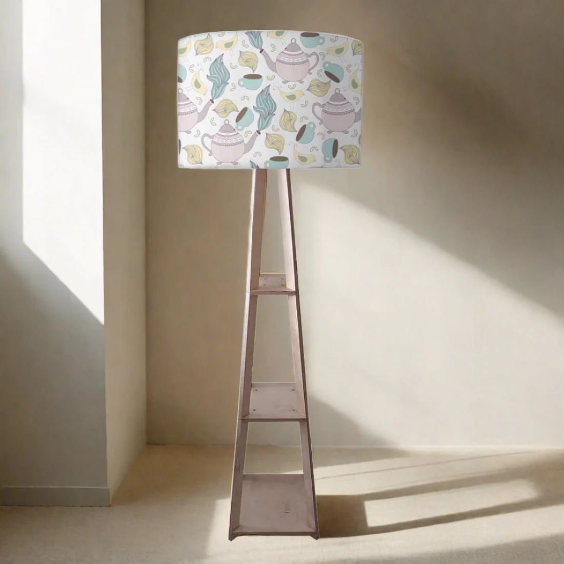 Wooden Modern Floor Lamps for Living Room - Tea Time