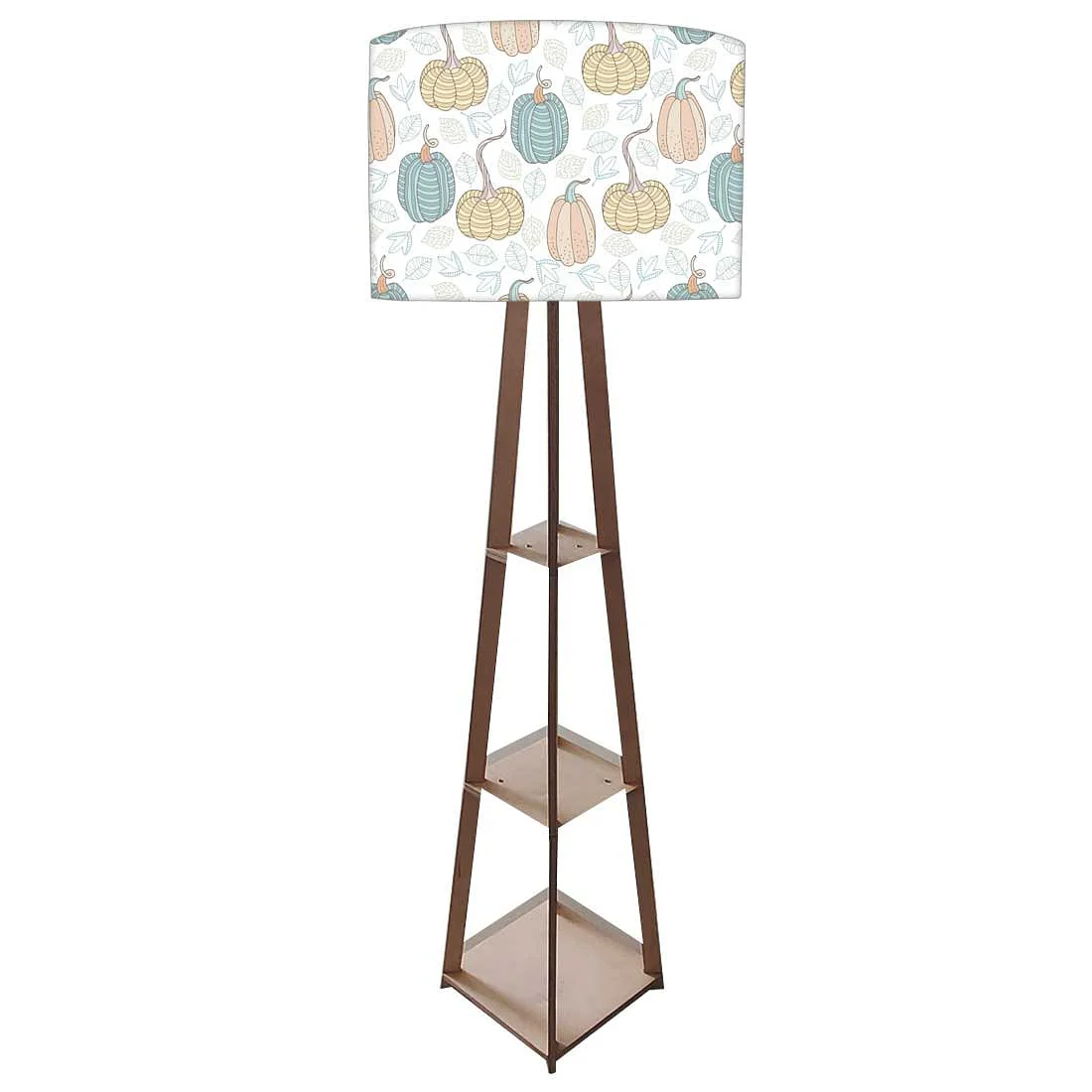 Wooden Floor Lamp - Pumpkin Garden - Image 4