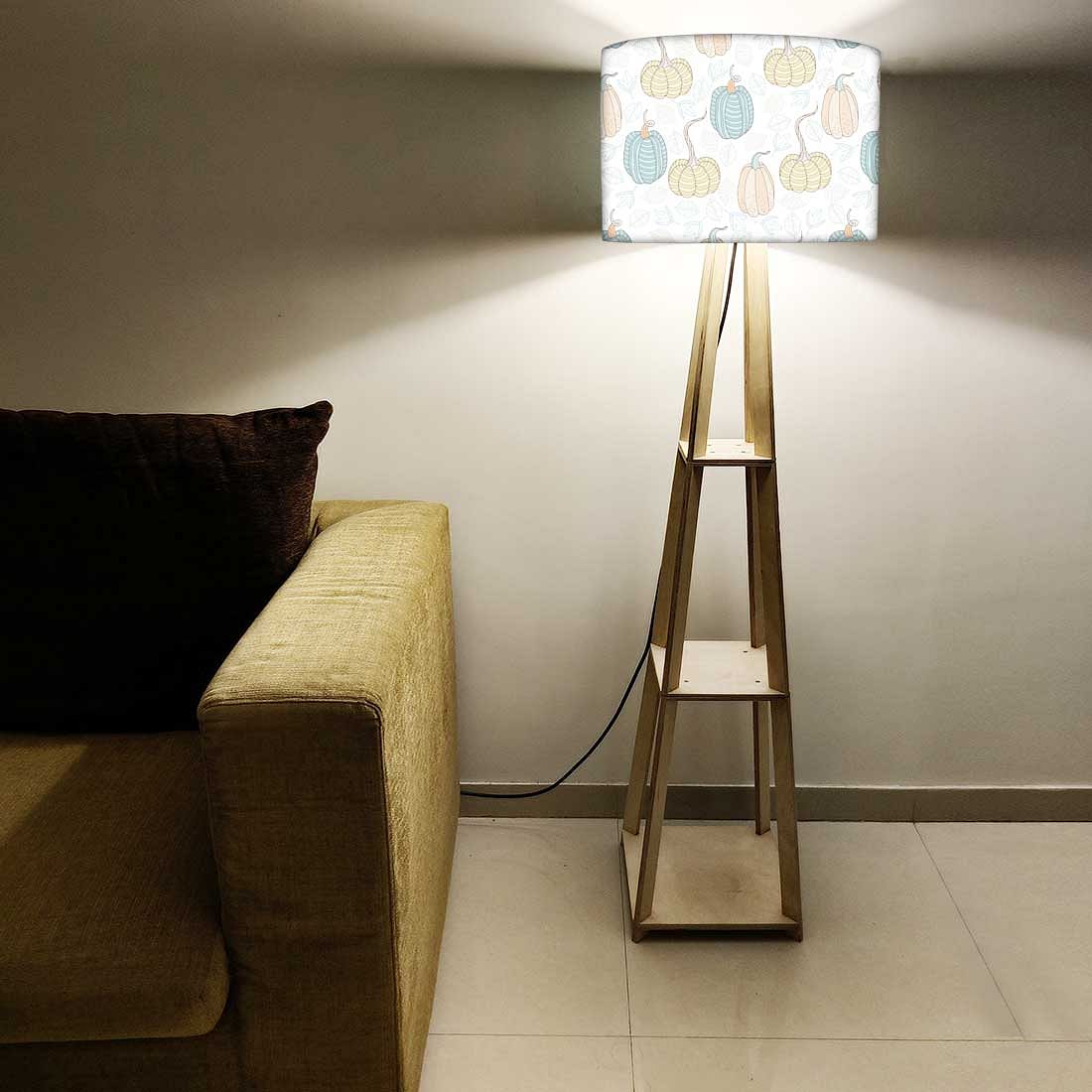 Wooden Floor Lamp - Pumpkin Garden - Image 5