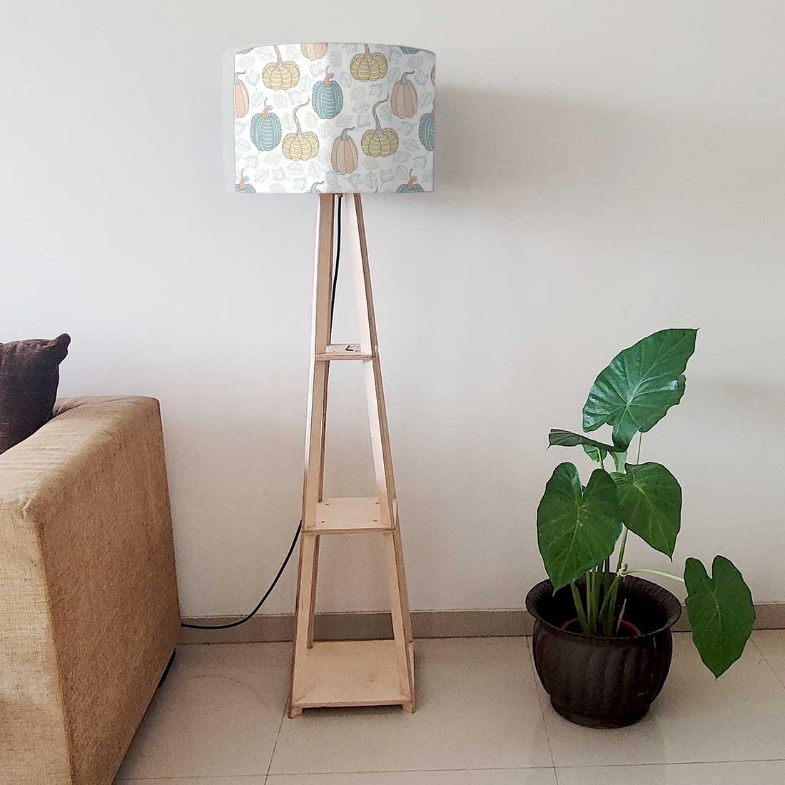 Wooden Floor Lamp - Pumpkin Garden - Image 6