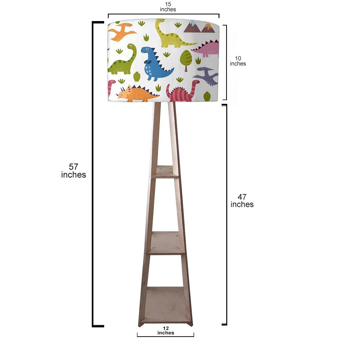 Child Bedroom Floor Standing Lamps Light - Cute Dinosaur - Image 3