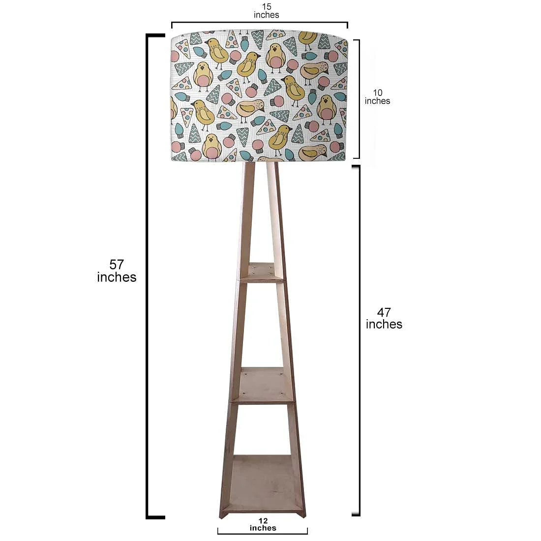 Modern Floor Lamps For Living Room - Pizza Slices - Image 3