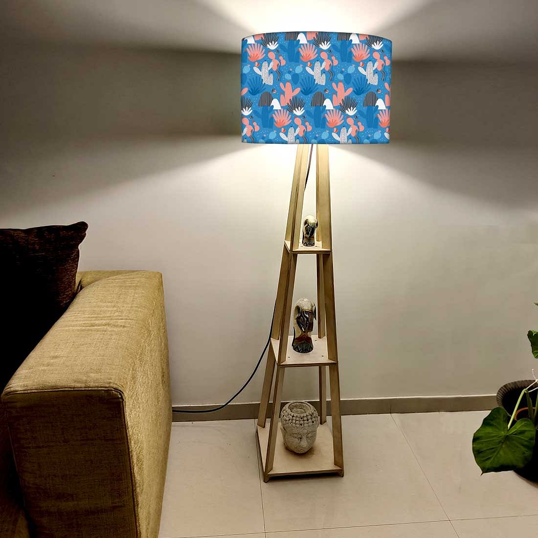 Shelf Tripod Floor Lamp  -  Night Cactus - Image 2