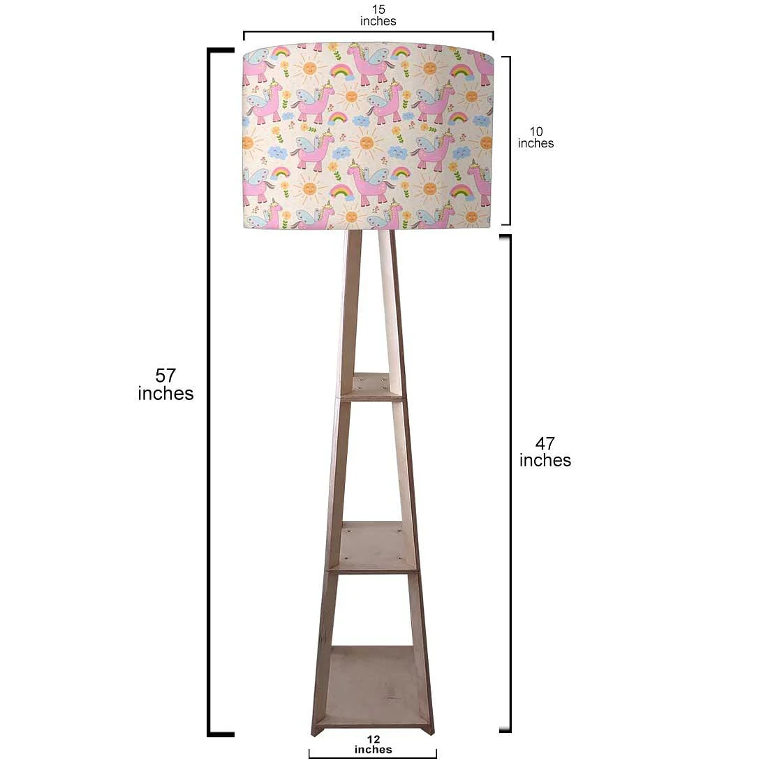 Pink Cute Corner Lamps for Kids Bedroom - Unicorn - Image 5