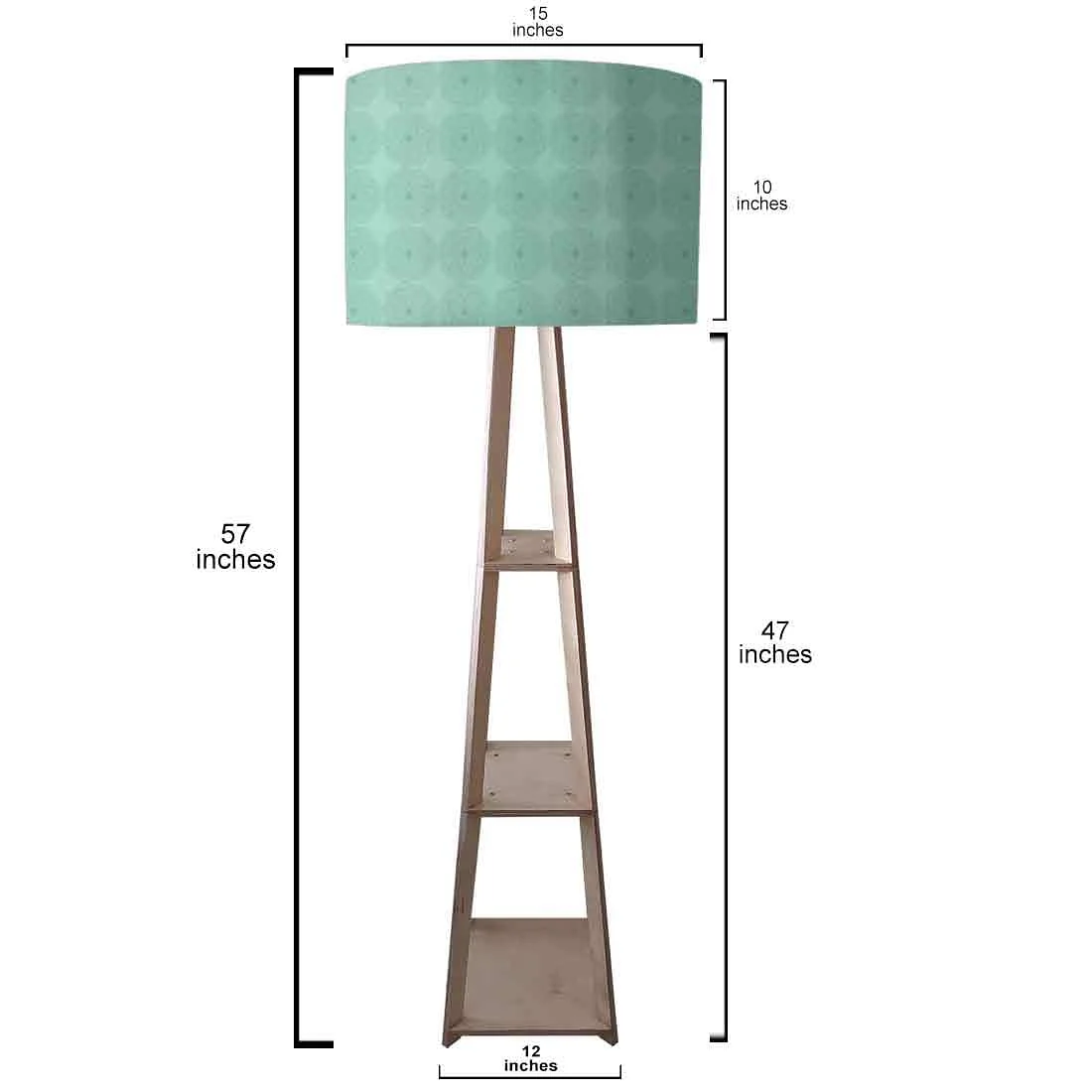 Standing Lamps For Living Room - Green Flower - Image 3
