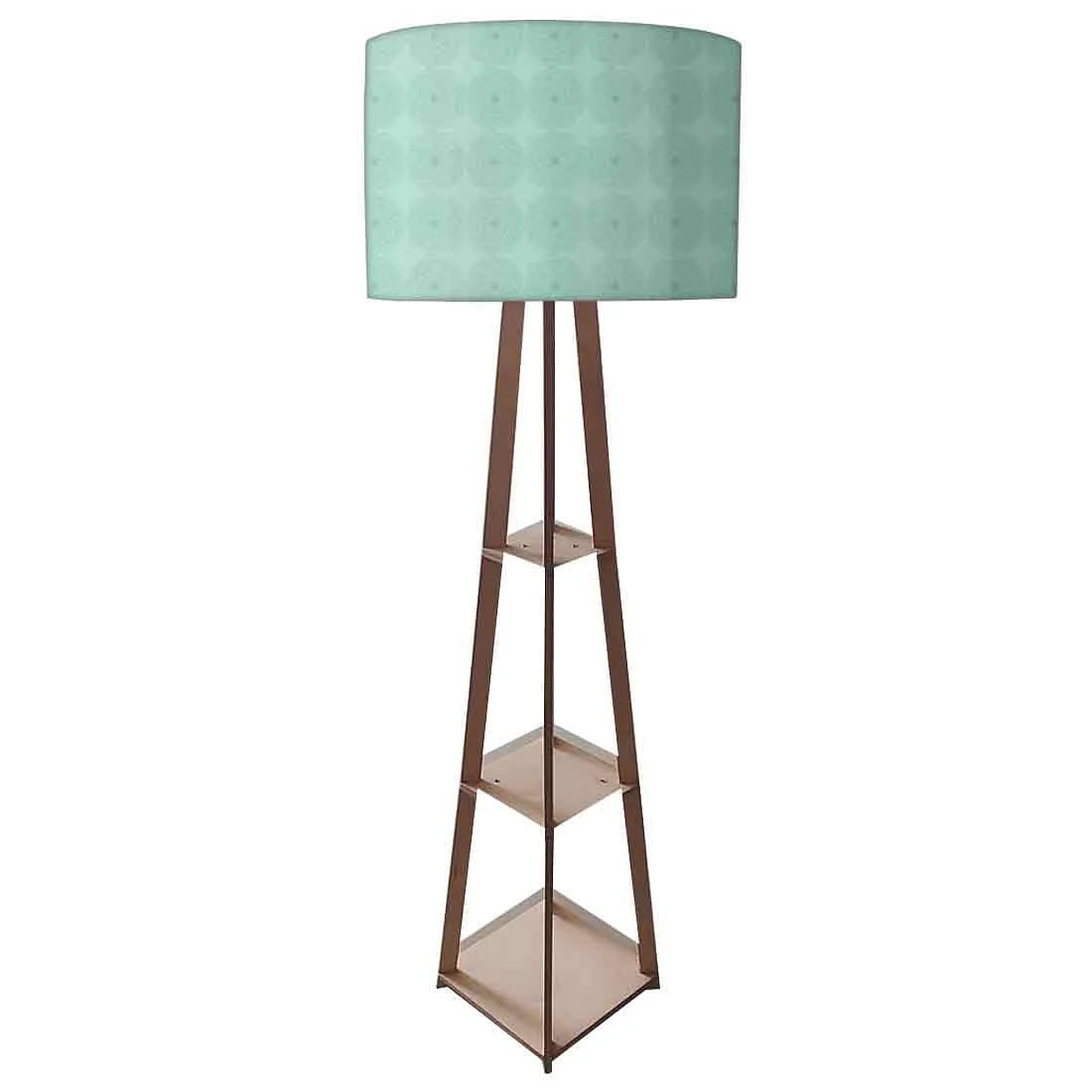 Standing Lamps For Living Room - Green Flower - Image 4