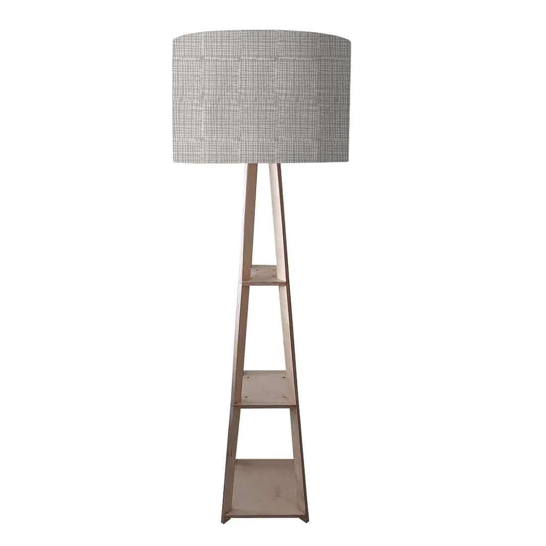 Floor Lamps For Living Room  -   Brown Line Pattern