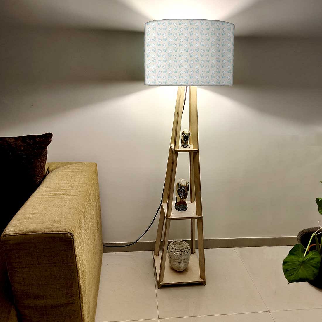 Modern Floor Lamps  -   Green Flower Buds - Image 2