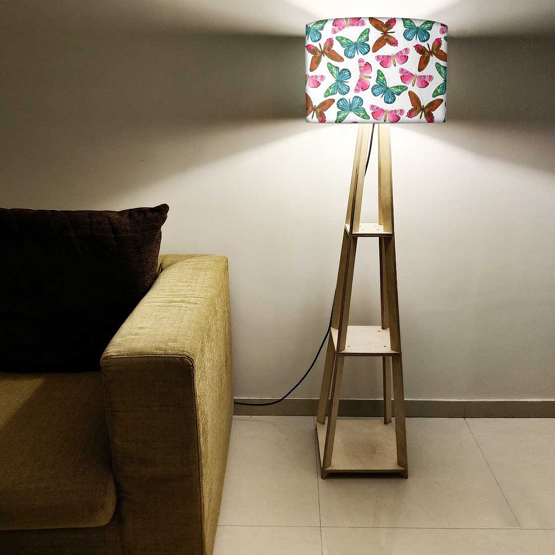 Butterfly End Table Floor Lamp for Living Room - Image 2