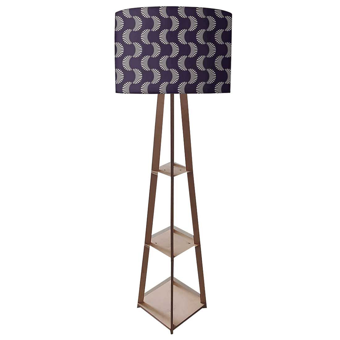 Floor Standing Lamps - Purple Retro Pattern - Image 4