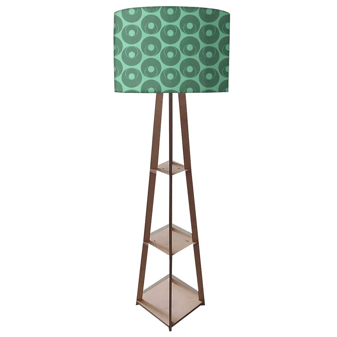 Standing Lamps For Living Room - Retro Green Art - Image 4