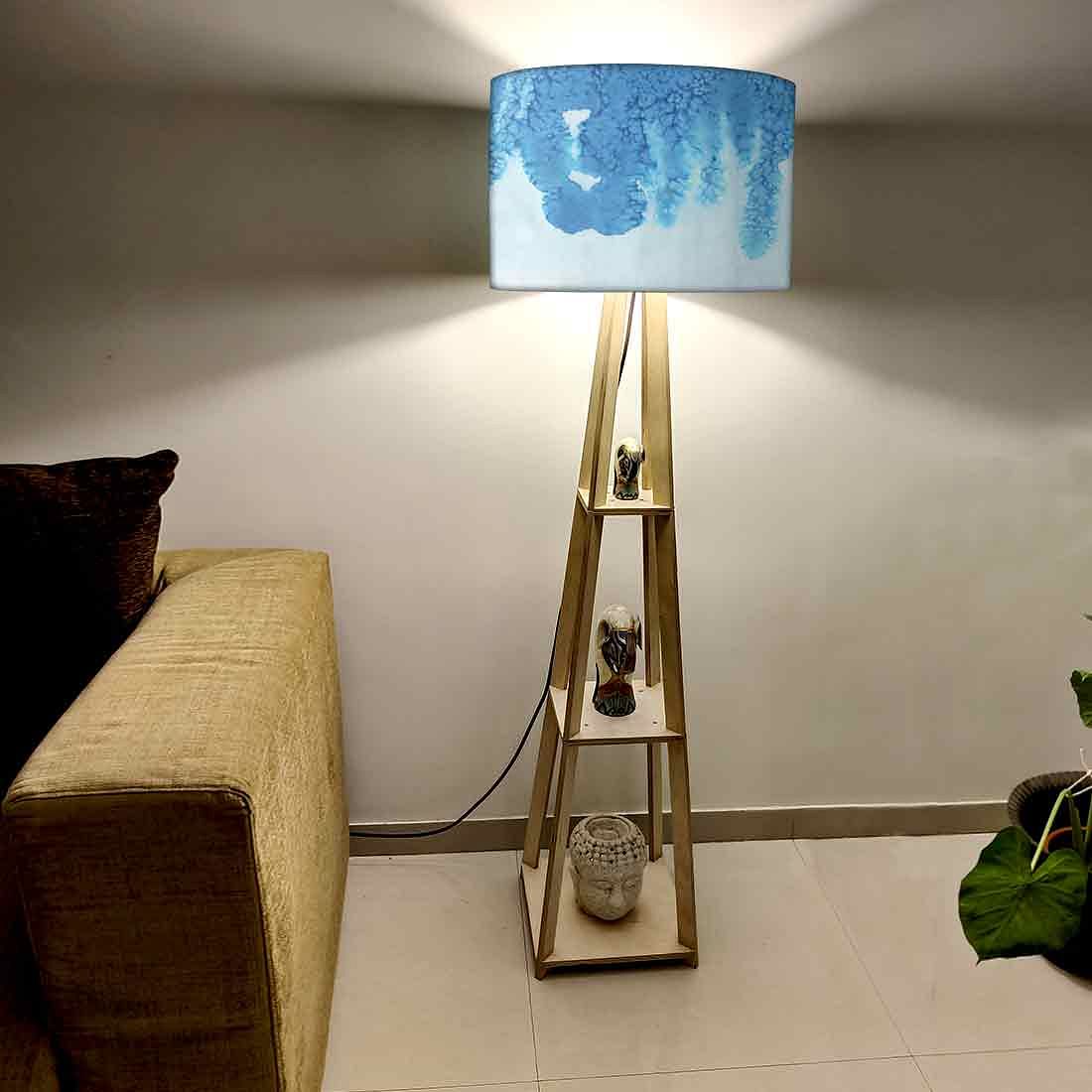 Shelf Tripod Floor Lamp For Bedside Light - Arctic Space - Image 2