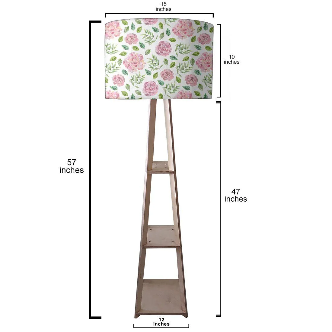 Modern Floor Lamps - Space Purple Watercolor - Image 3