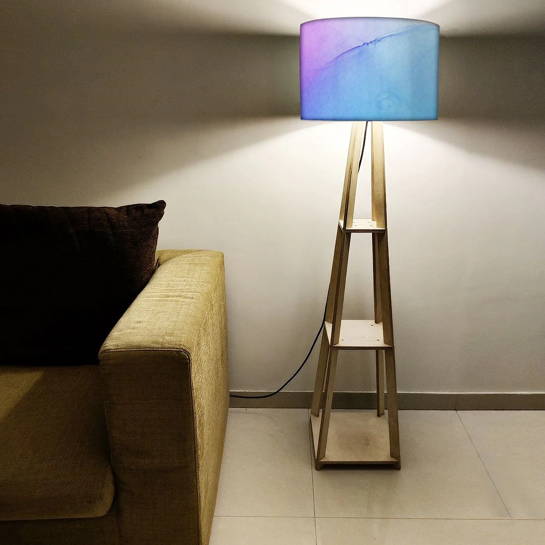 Watercolor Large Floor lamp for Living Room - Image 5